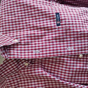 Chaps easy care Medium men's shirt. Like new.